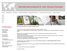 Tablet Screenshot of internationale-arztpraxis.de